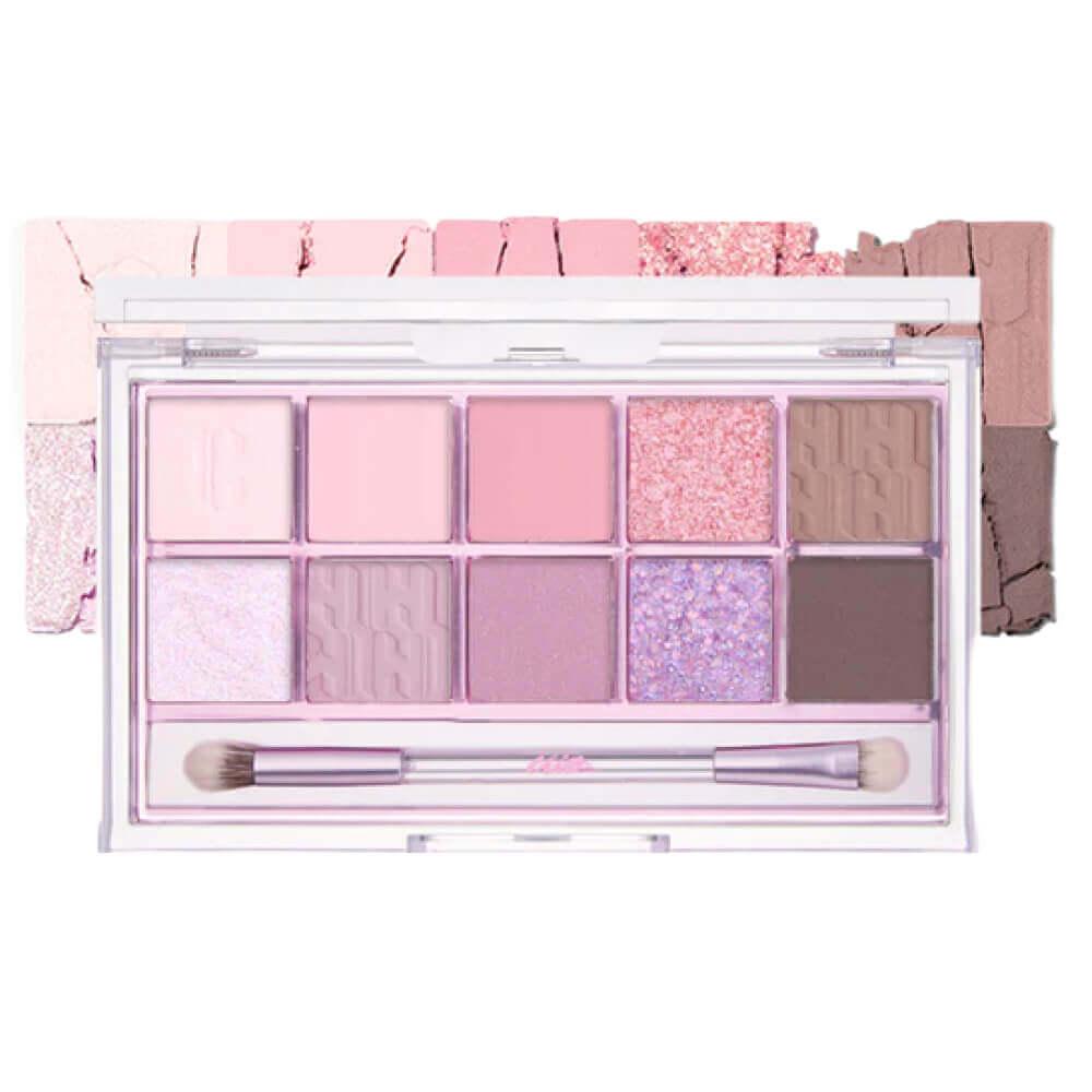 Палетка теней для век с аппликатором CLIO Pro Eye Palette 014 Atelier In Hannam