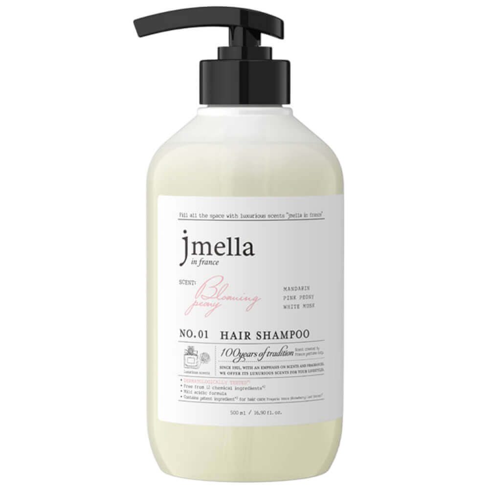 Парфюмированный шампунь для волос Jmella In France Hair Shampoo 01 Blooming Peony