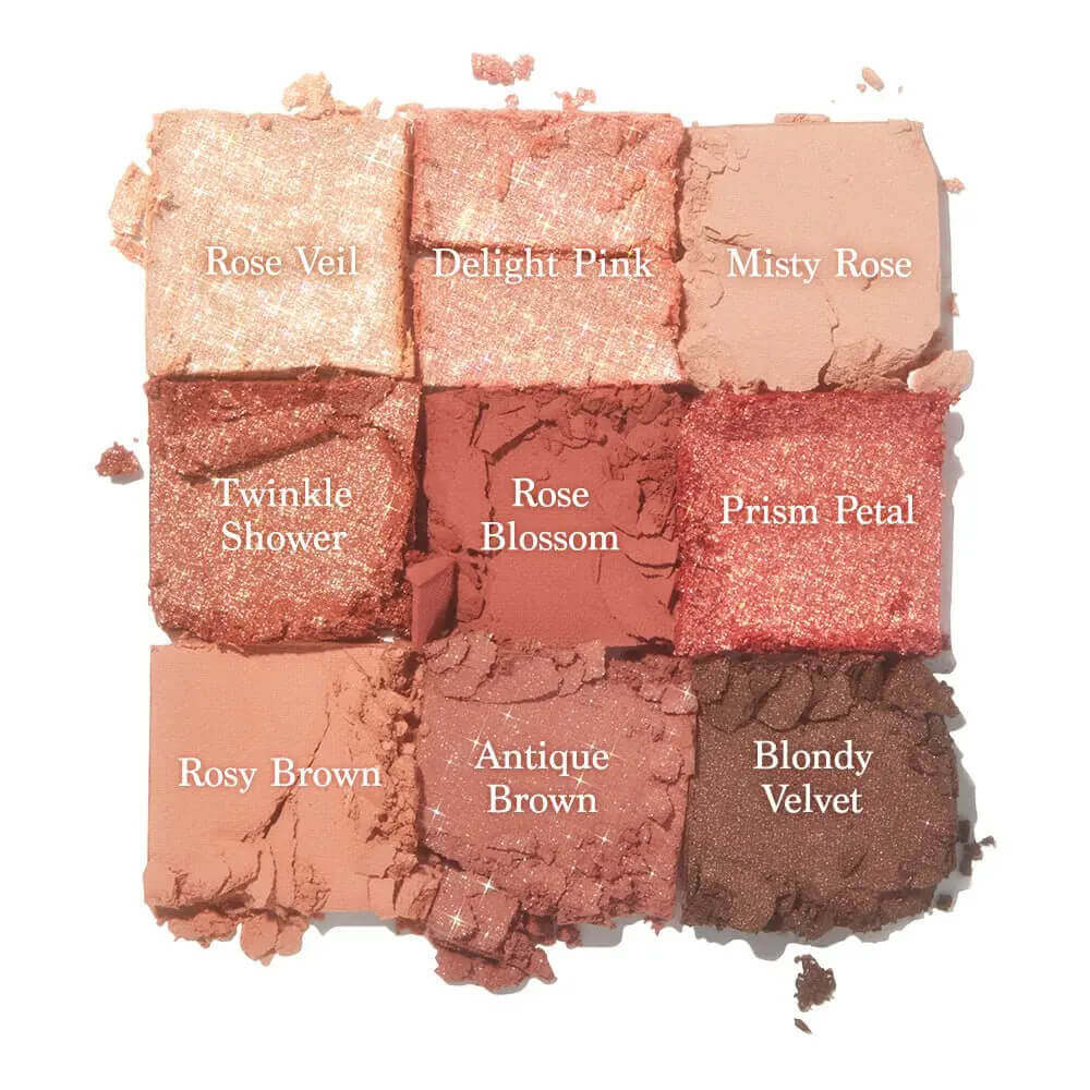 Палетка теней для макияжа глаз Dasique Shadow Palette 02 Rose Petal