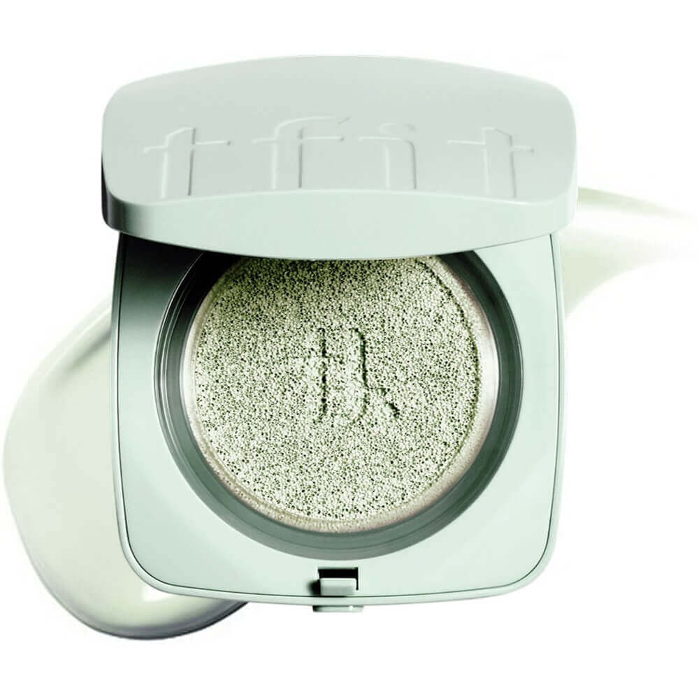 Солнцезащитный тонирующий кушон TFIT Base Fit Tone Up Sun Cushion SPF50+ PA++++ 02 Calm Green