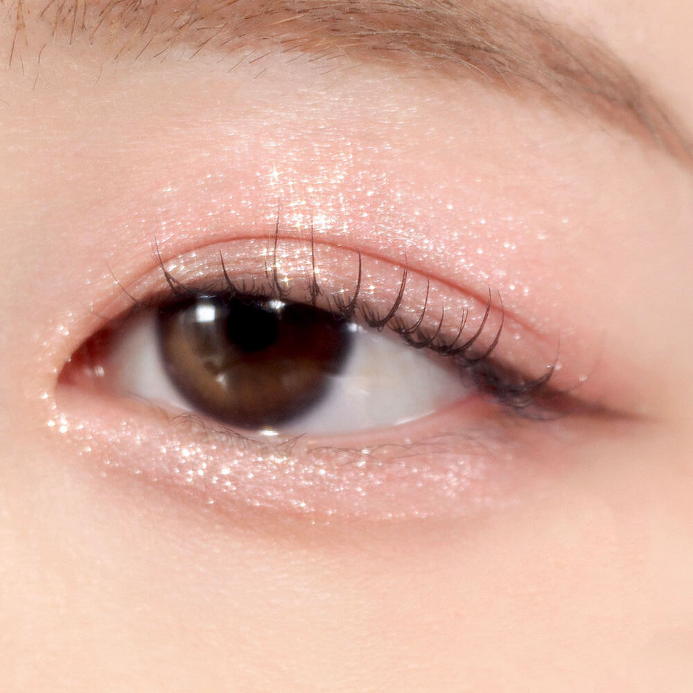 Стойкая подводка для глаз с блёстками rom&nd Twinkle Pen Liner 03 Rosy Sparkle