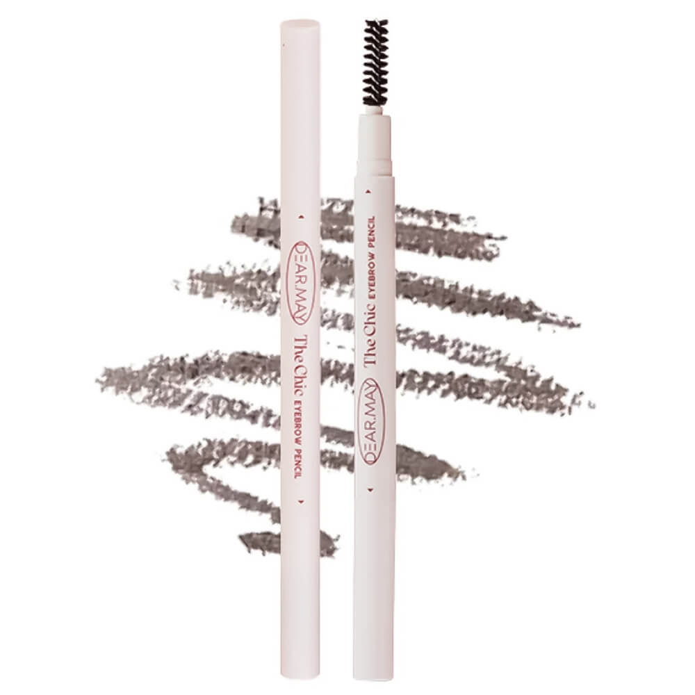 Автоматический карандаш для бровей DEARMAY The Chic Eyebrow Pencil 03 Choco Brown