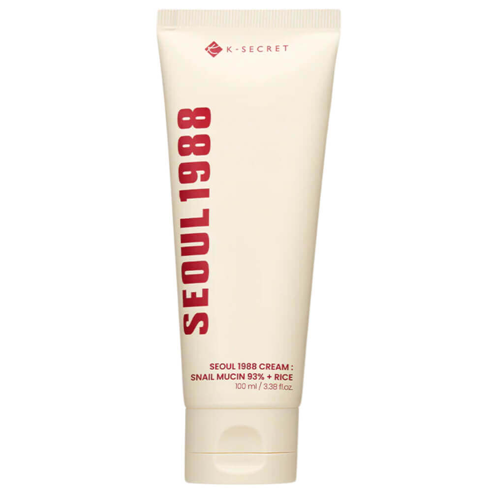 Увлажняющий крем с муцином улитки K-SECRET Seoul 1988 Cream: Snail Mucin 93% + Rice