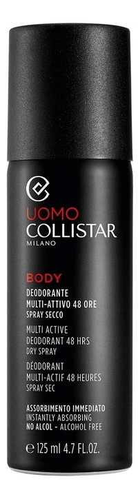 Дезодорант-спрей для тела Uomo Deodorante Multi-Attivo 48 Ore 125мл