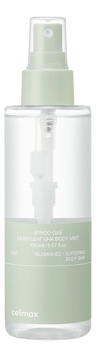 Спрей для тела против акне Ji Woo Gae Heartleaf BHA Body Mist 150мл
