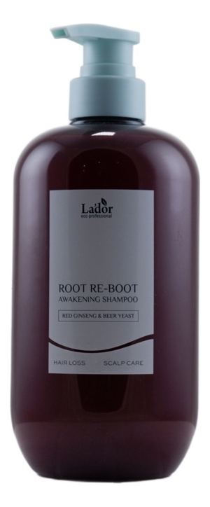 Шампунь с экстрактом красного женьшеня и пивными дрожжами Root Re-Boot Awakening Shampoo: Шампунь 800мл