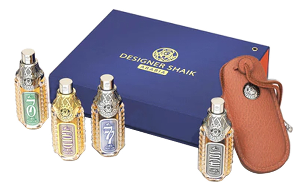 Petite Set Parfum For Men: набор 4*4мл (Amethyst Gold Edition + Sapphire No.77 + Emerald No.70 + Onyx)