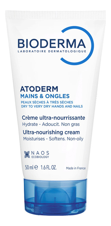 Ежедневный крем для рук и ногтей Atoderm Ultra Repair : Крем 50мл