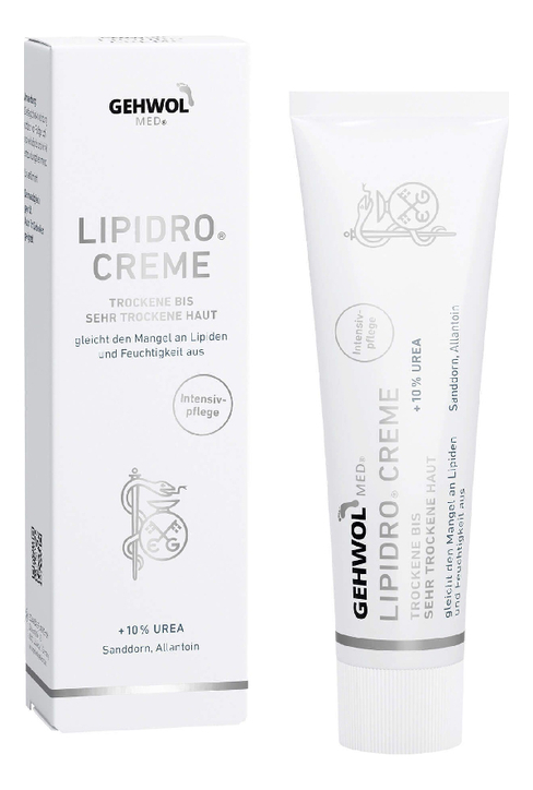 Крем гидро-баланс для ног Med. Lipidro-Creme: Крем 125мл
