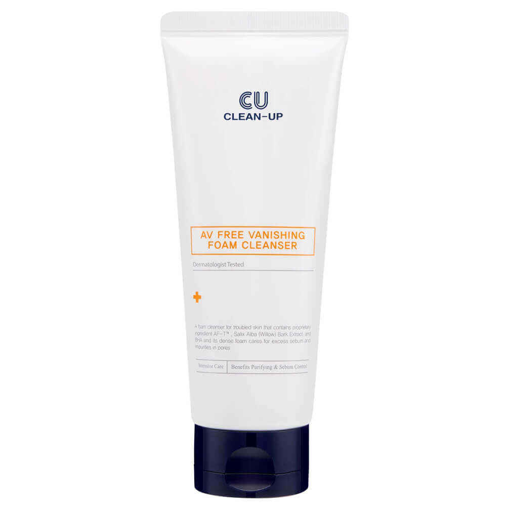 Пенка для глубокого очищения пор CUSKIN Clean-Up AV Free Vanishing Foam Cleanser