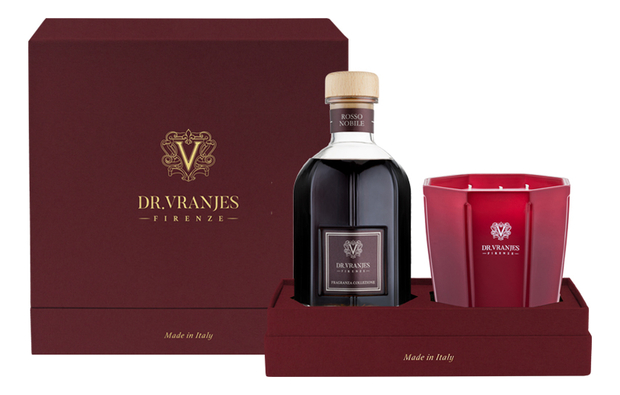 Rosso Nobile: набор для дома (диффузор 500мл + свеча 500г)