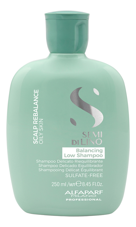 Балансирующий шампунь для волос Semi Di Lino Scalp Rebalance Oily Skin Balancing Low Shampoo 250мл: Шампунь 250мл