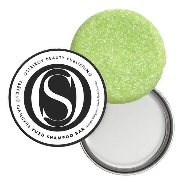 Твердый шампунь для волос с ароматом юдзу Yuzu Shampoo Bar 65г