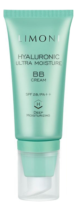 Ультраувлажняющий BB крем для лица с гиалуроновой кислотой Hyaluronic Ultra Moisture Cream SPF28 PA++: Крем 50мл