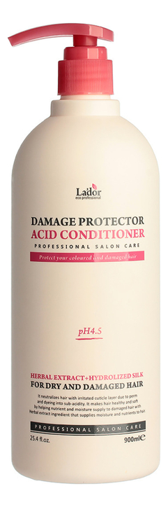 Кондиционер для поврежденных волос Damage Protector Acid Conditioner: Кондиционер 900мл