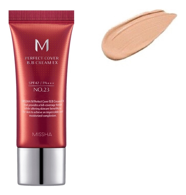 BB крем для лица M Perfect Cover Cream EX SPF42 PA+++ 20мл: 23 Natural Beige