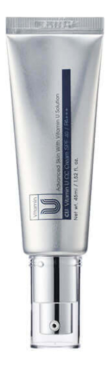 Корректирующий CC крем для лица с витамином Vitamin U SPF40+ РА+++ 45мл