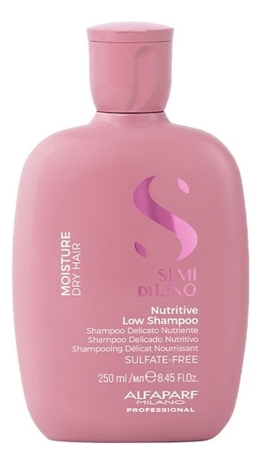 Шампунь для сухих волос Semi Di Lino Moisture Nutritive Low Shampoo: Шампунь 250мл