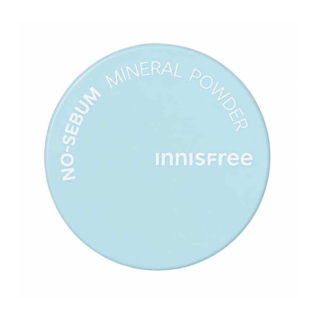 Бесцветная минеральная матирующая рассыпчатая пудра Innisfree No-Sebum Mineral Powder
