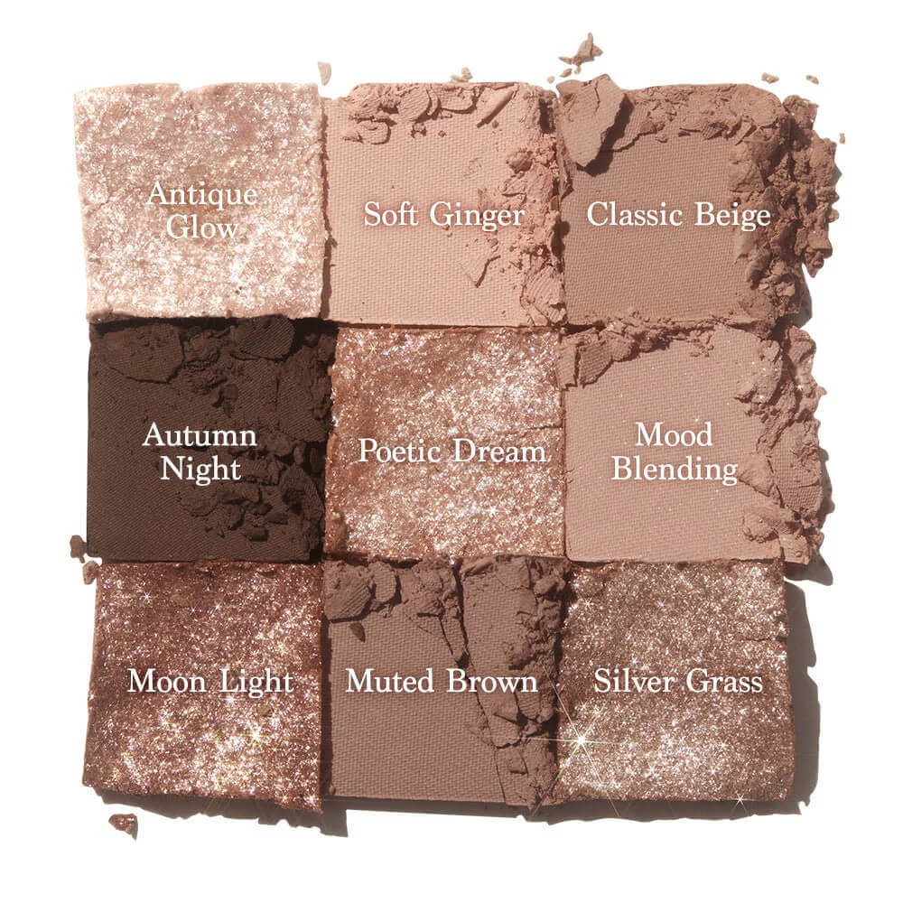 Палетка теней для макияжа глаз Dasique Shadow Palette 10 Autumn Breeze