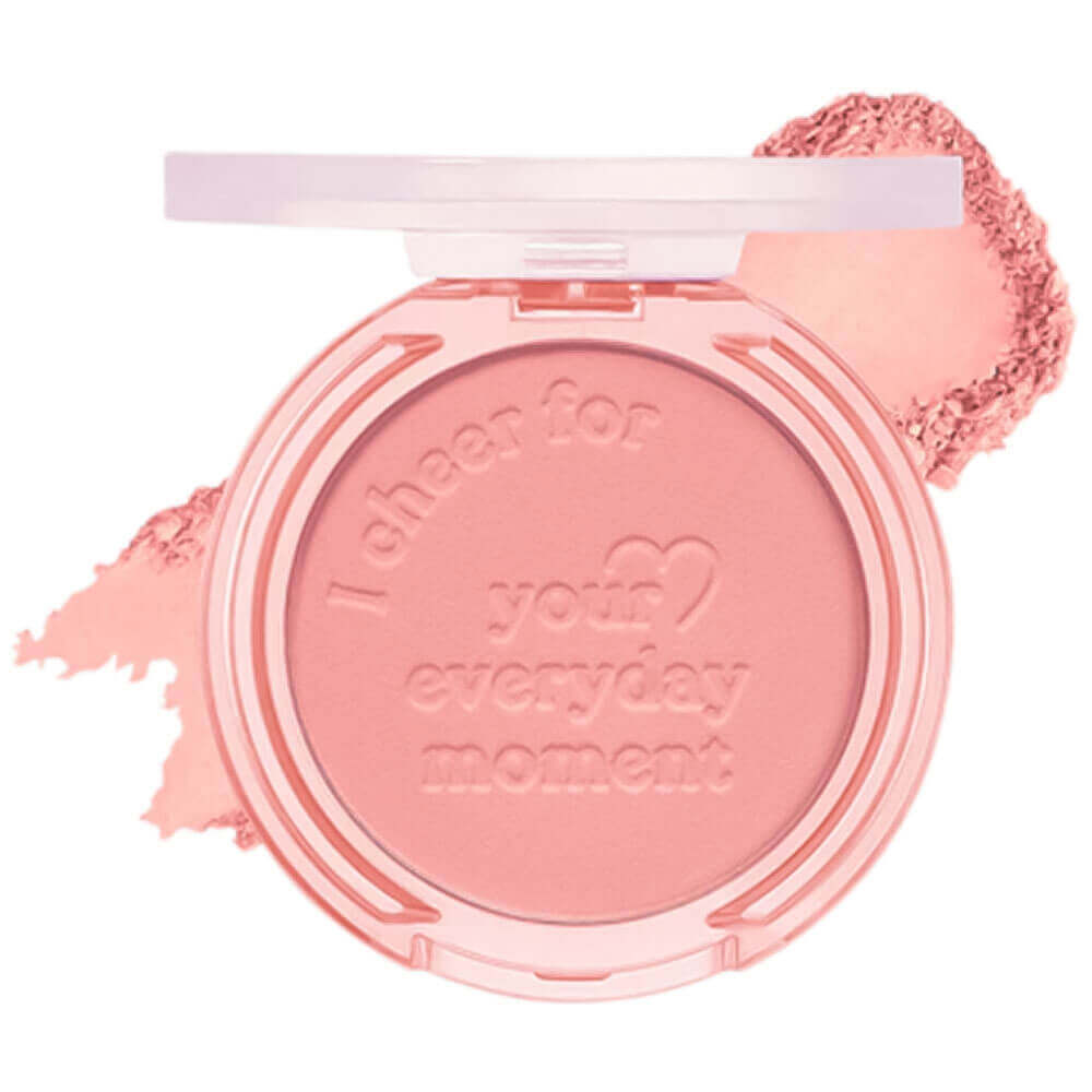 Шелковистые компактные румяна Peripera Pure Blushed Sunshine Cheek 11 Picnic Pink