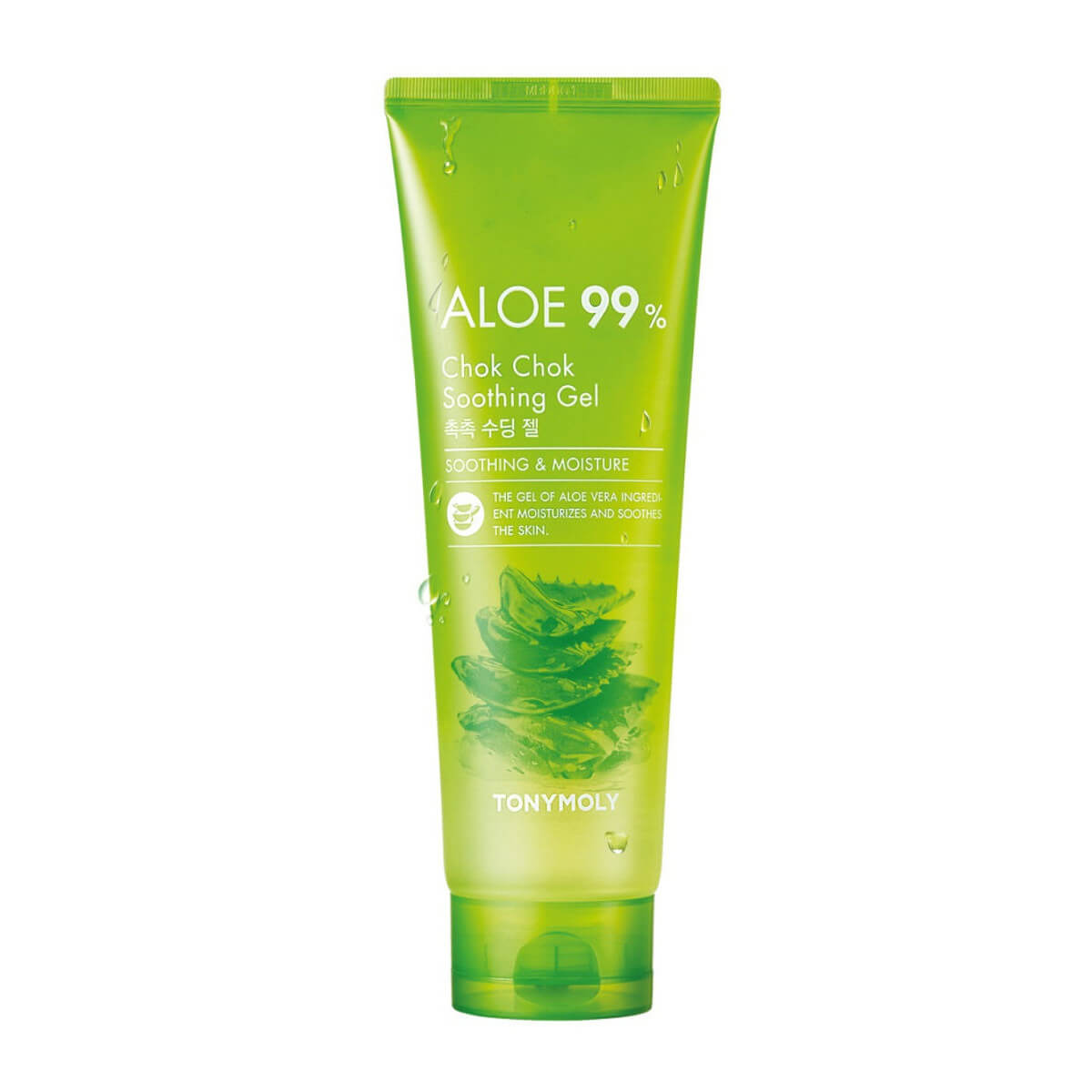 Универсальный увлажняющий гель с экстрактом алоэ Tony Moly Aloe 99% Chok Chok Soothing Gel