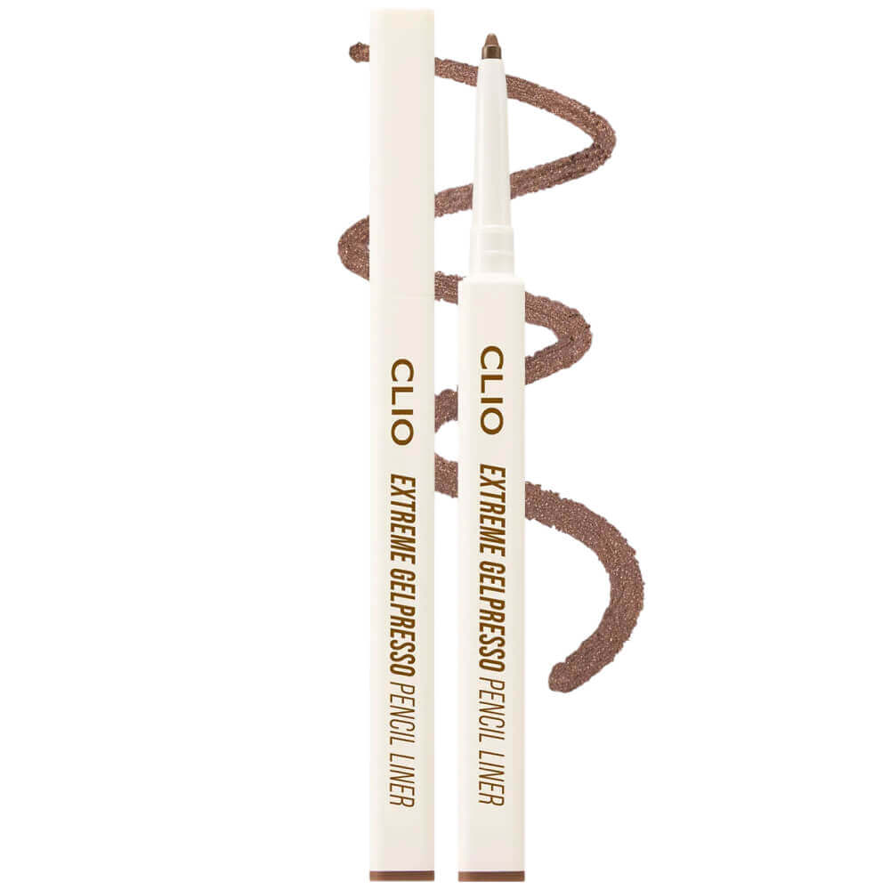 Водостойкий карандаш-подводка для глаз CLIO Extreme Gelpresso Pencil Liner 12 Flash Mocha
