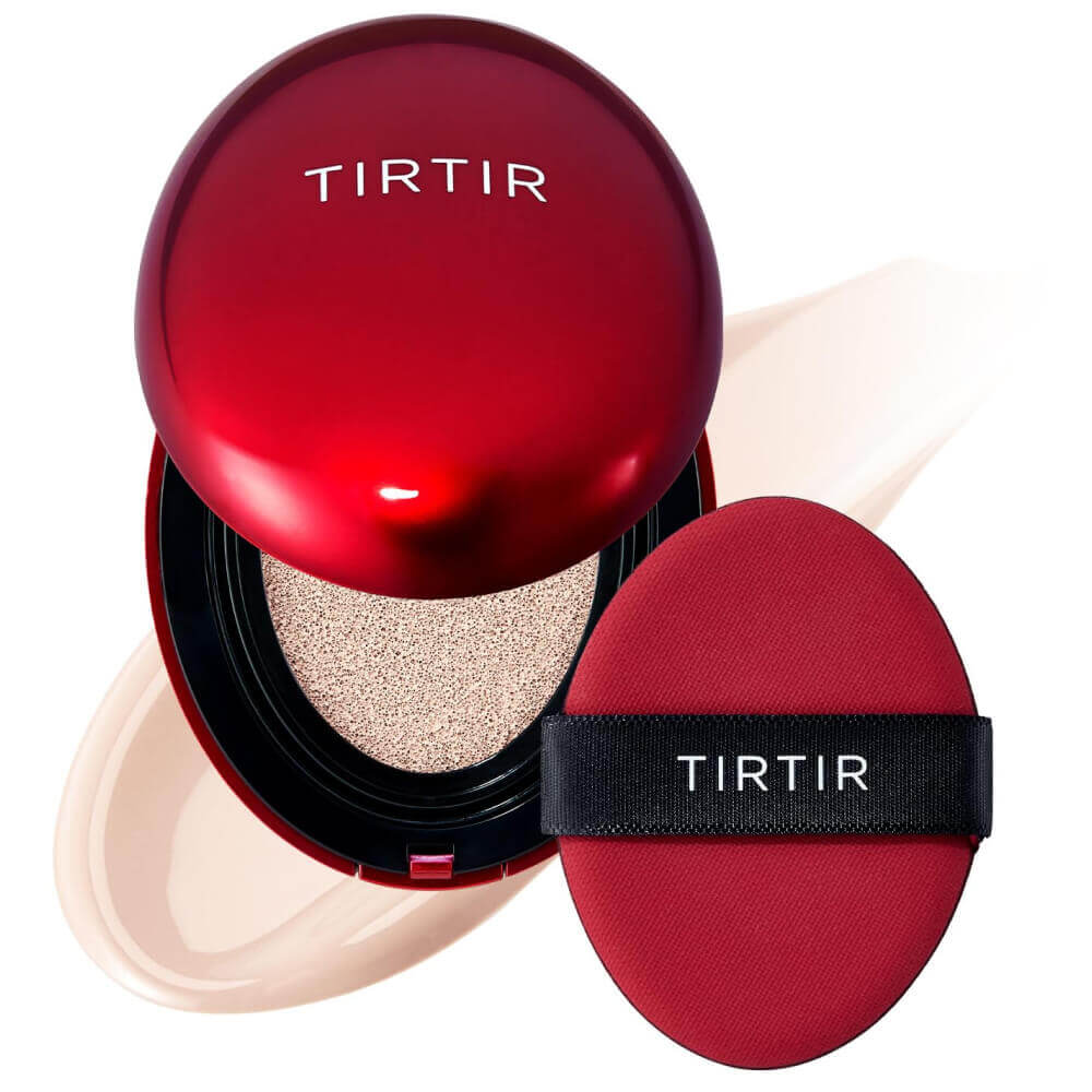 Стойкий кушон с полуматовым финишем TIRTIR Mask Fit Red Cushion 13N Fair Ivory