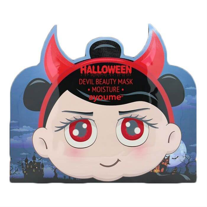 Увлажняющие тканевые маски Ayoume Halloween Devil Beauty Mask - Увлажняющая