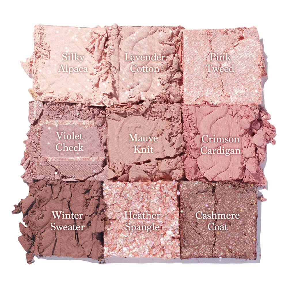 Палетка теней для макияжа глаз Dasique Shadow Palette 16 Violet Knit