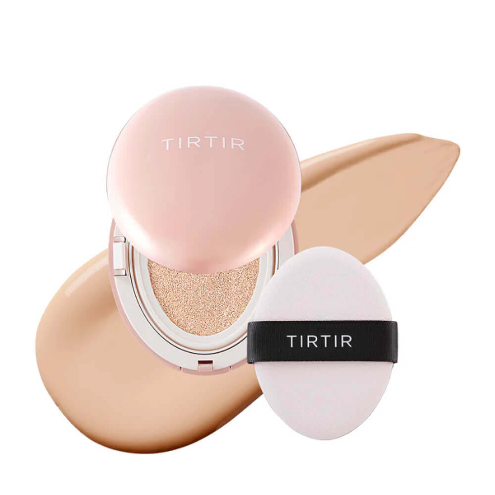 Стойкий мини-кушон с матовым финишем TIRTIR Mask Fit All Cover Cushion Mini 17C Porcelain