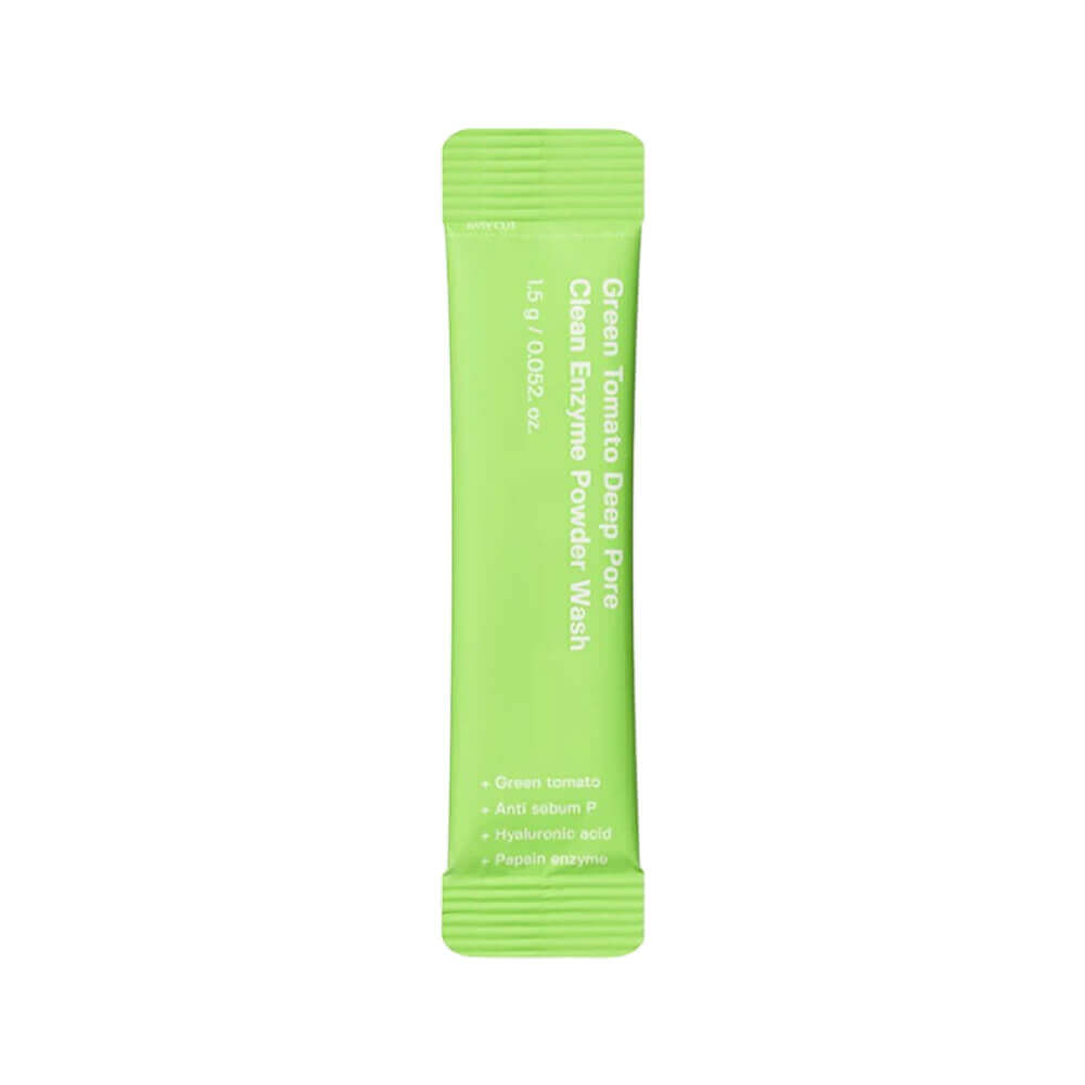 Энзимная пудра для очищения пор Sungboon Editor Green Tomato Deep Pore Clean Enzyme Powder Wash 1,5 г (саше)