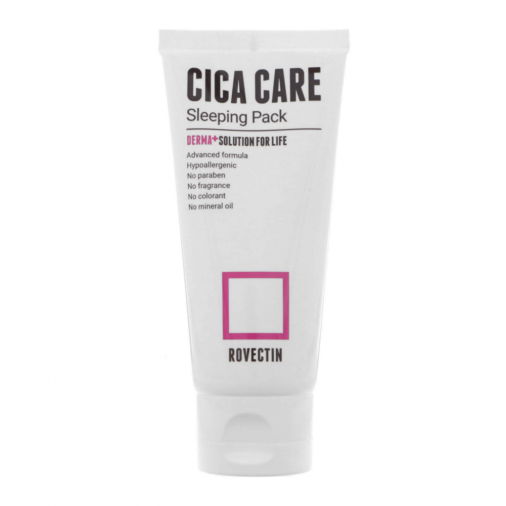 Ночная цика-маска Rovectin Cica Care Sleeping Pack