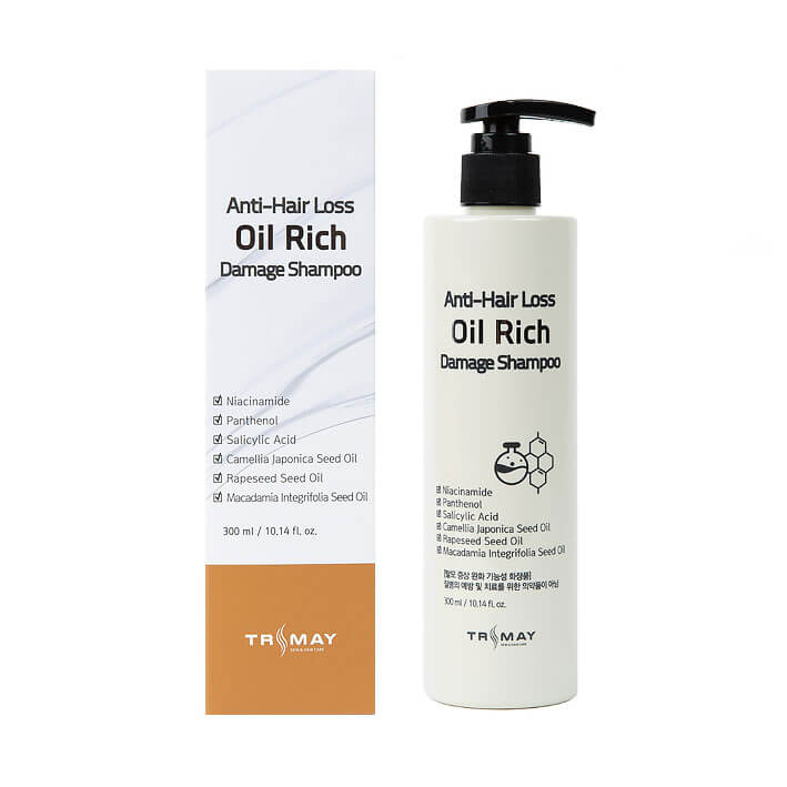 Питательный шампунь для поврежденных волос Trimay Anti-Hair Loss Oil Rich Damage Shampoo