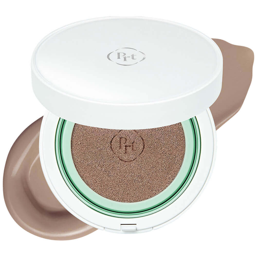 Стойкий полуматовый кушон с центеллой Purito Seoul Wonder Releaf Centella BB Cushion SPF30 PA+++ 21 Light Beige