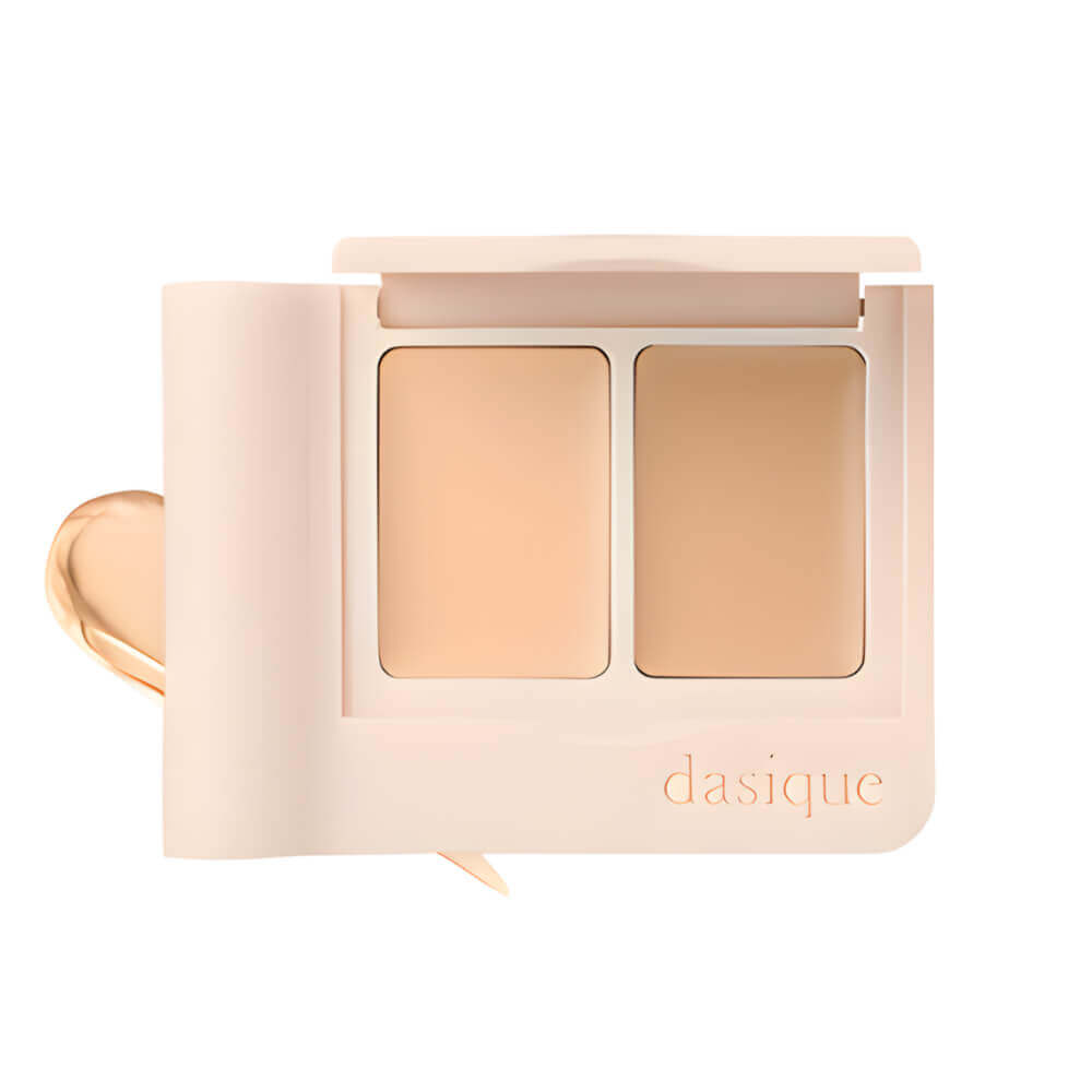 Палетка консилеров с кистью Dasique Pro Cover Dual Concealer Palette 21 Beige