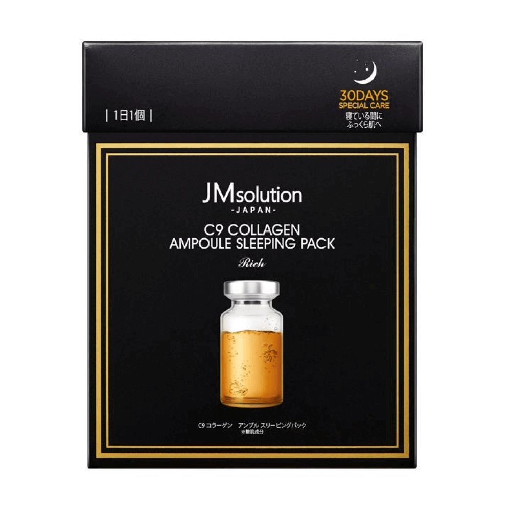 Питательная ночная маска с коллагеном JMsolution C9 Collagen Ampoule Sleeping Pack Rich 4 мл*30 шт