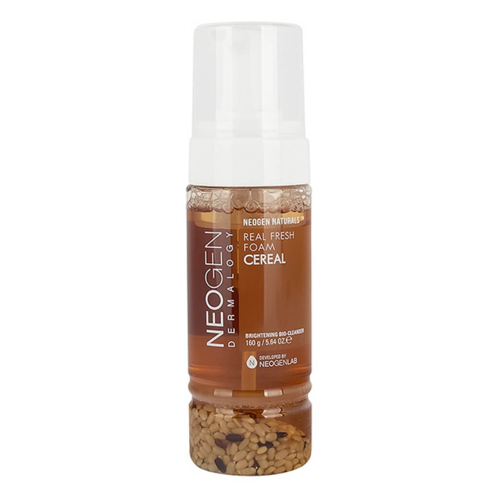 Пенка для выравнивания тона кожи со злаками Neogen Dermalogy Real Fresh Foam Cleanser Cereal