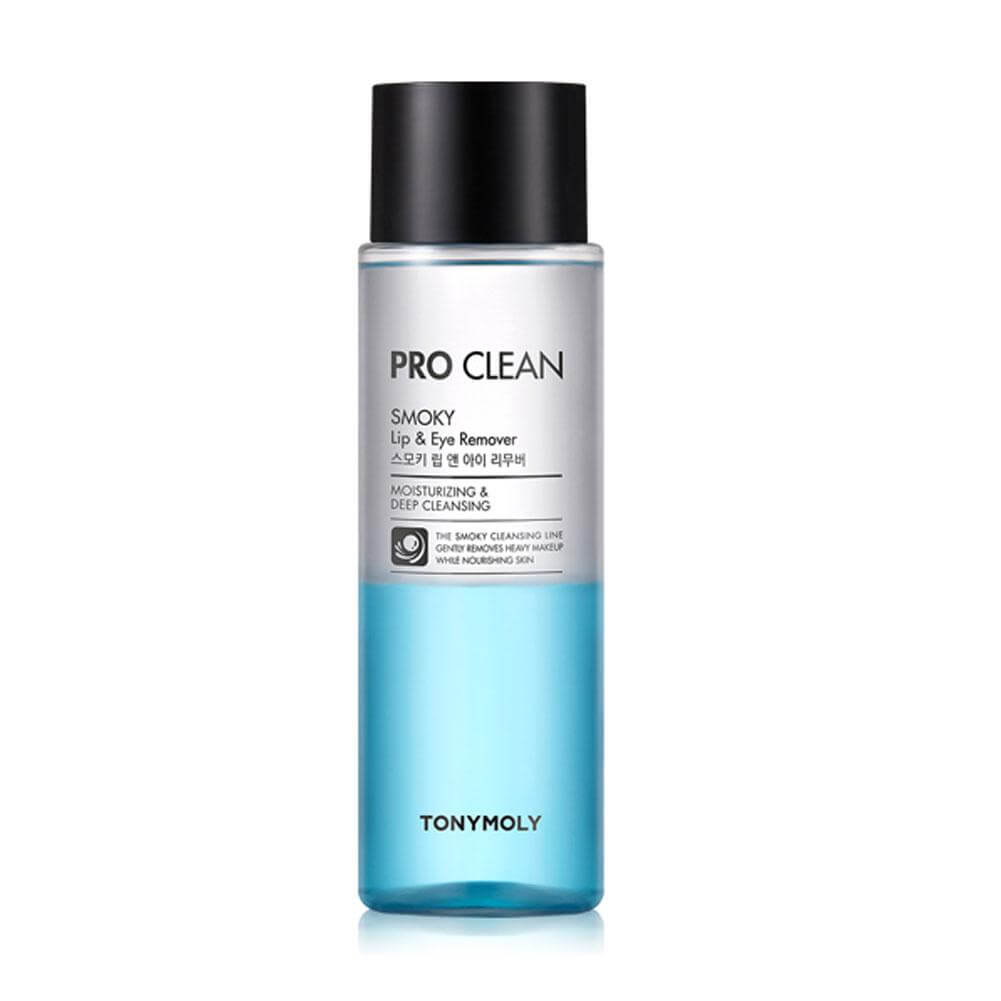 Двухфазное средство для снятия макияжа с губ и глаз Tony Moly Pro Clean Smoky Lip & Eye Remover - 100 мл