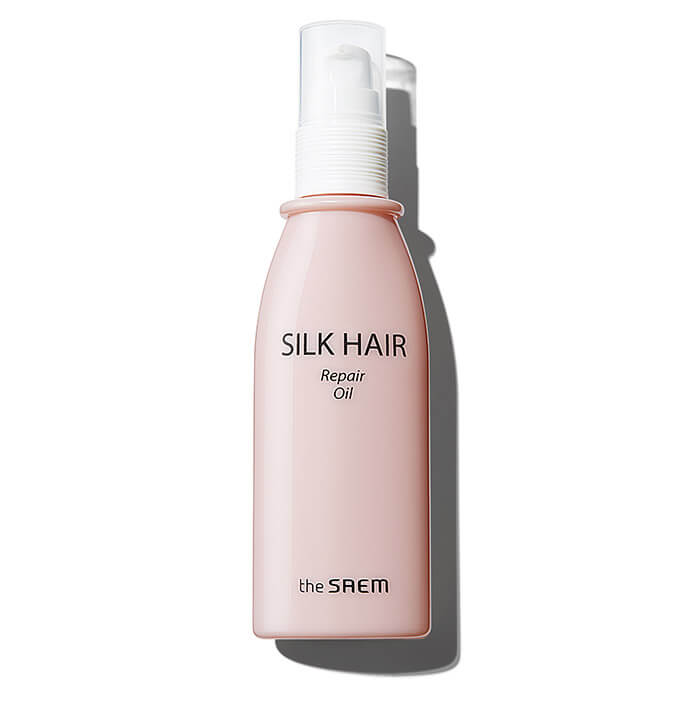 Восстанавливающее масло для волос The Saem Silk Hair Repair Oil