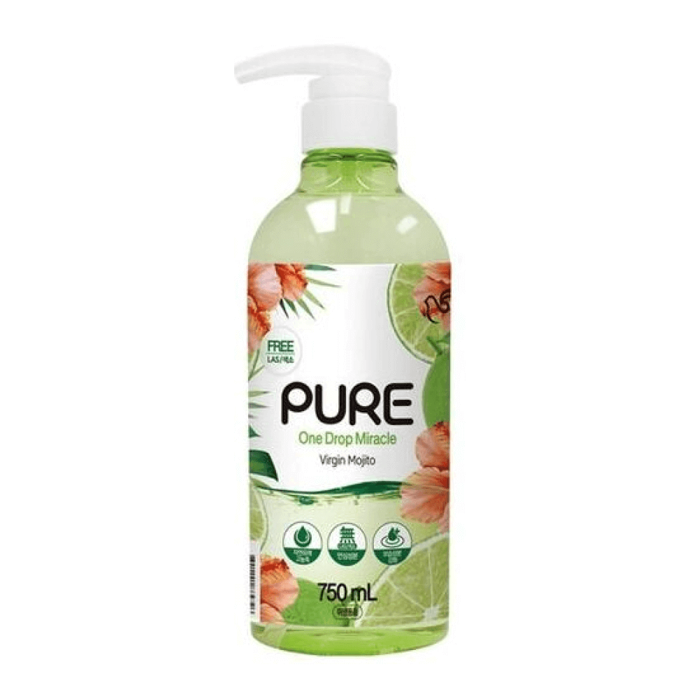 Средство для мытья посуды лимон-лайм Pure Virgin Mojito Dish Detergent - 750 мл