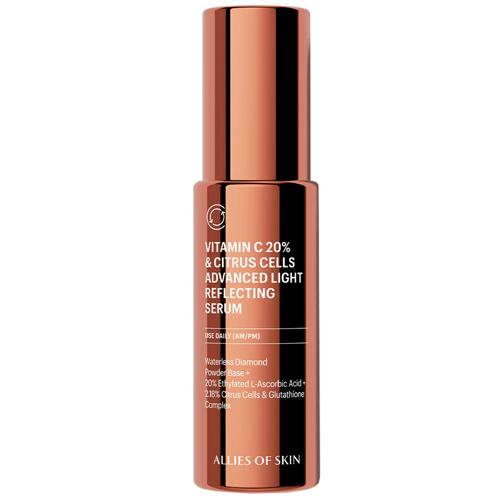 Сыворотка с 20% витамина C Allies Of Skin Vitamin C 20%&Citrus Cells Advanced Light Reflecting Serum