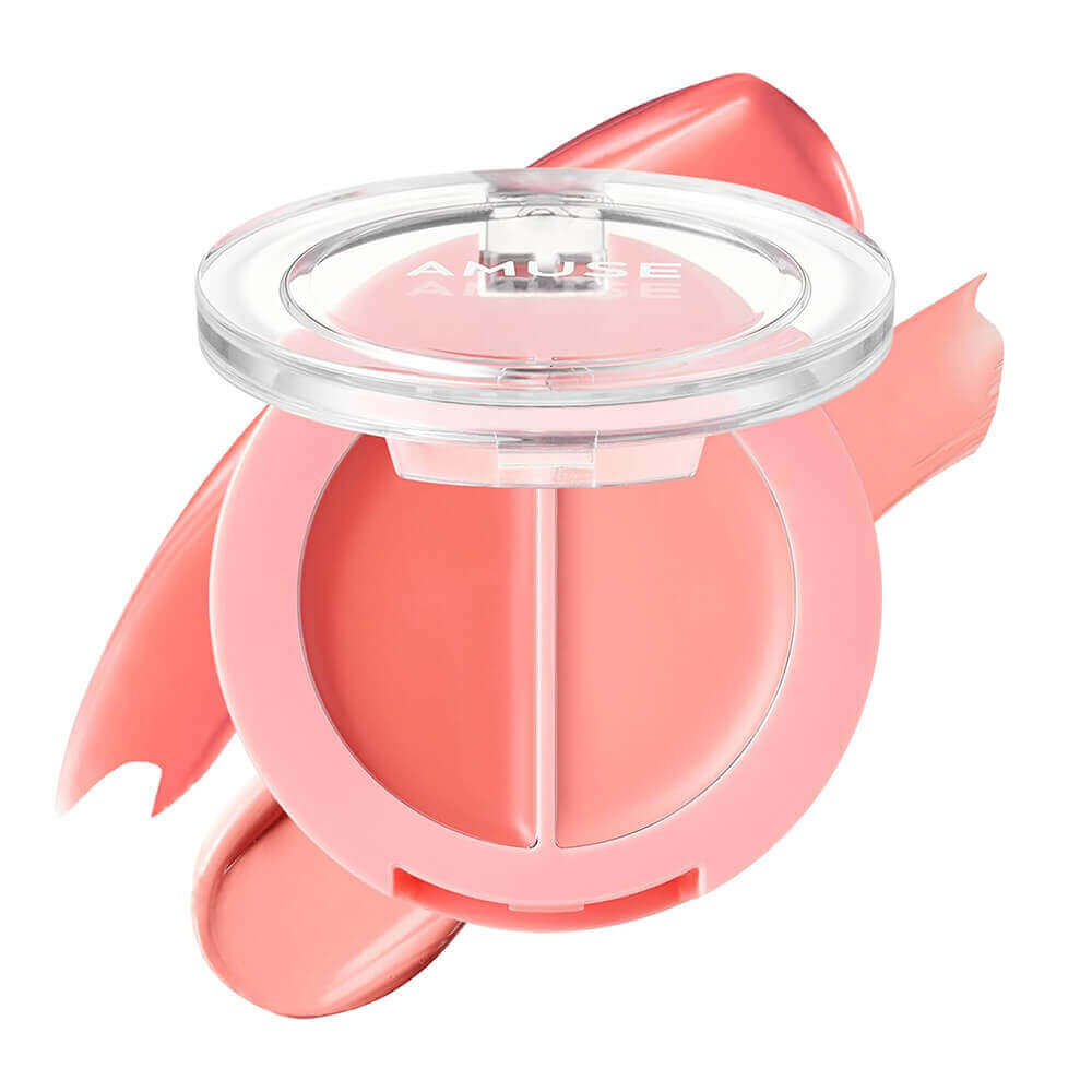 Двойной бальзам для губ и щёк AMUSE Lip & Cheek Healthy Balm 01 Boksoonga