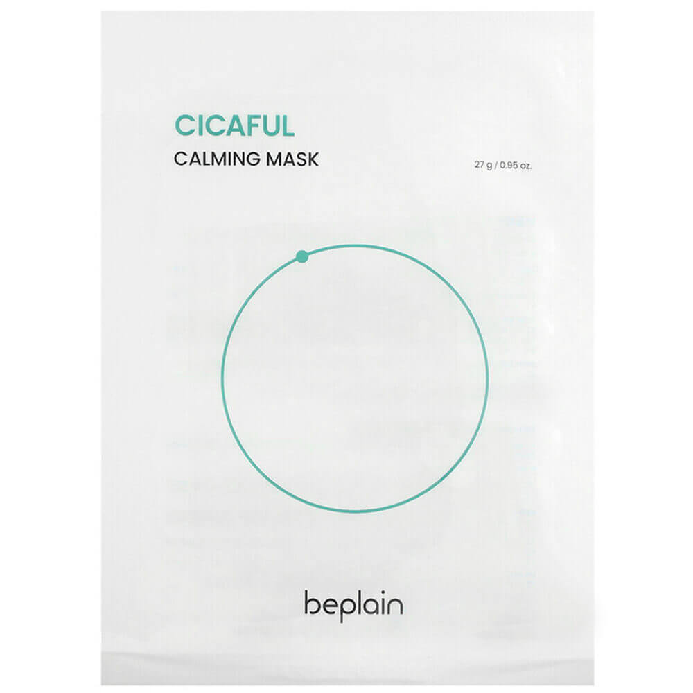 Успокаивающая маска с центеллой beplain Cicaful Calming Mask Sheet