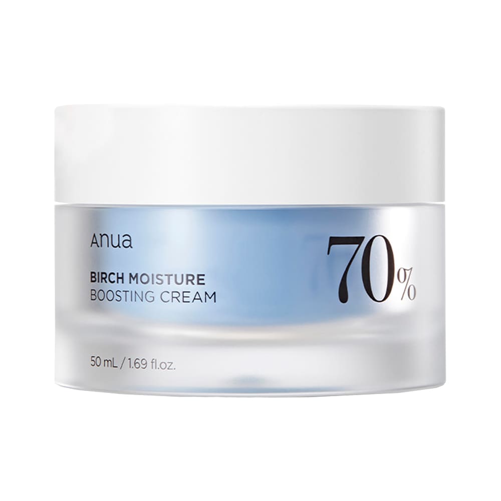 Успокаивающий крем с берёзовым соком Anua Birch 70% Boosting Cream Moisture