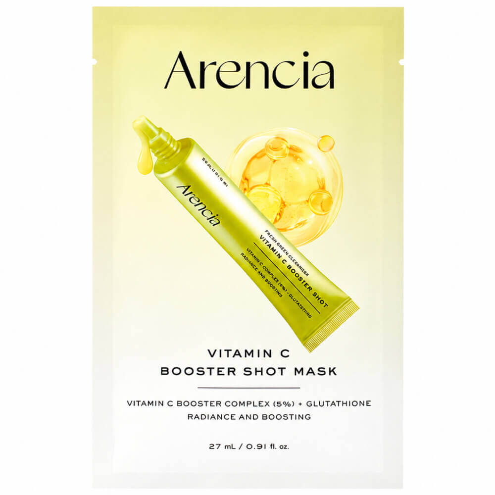 Тканевая маска от пигментации с витамином C Arencia Vitamin C Booster Shot Mask