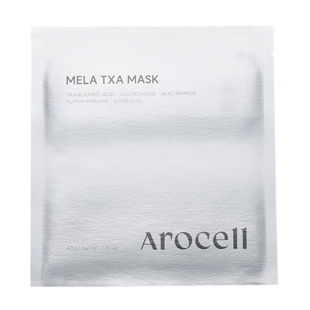 Осветляющая гидрогелевая маска с транексамовой кислотой Arocell Mela TXA Mask