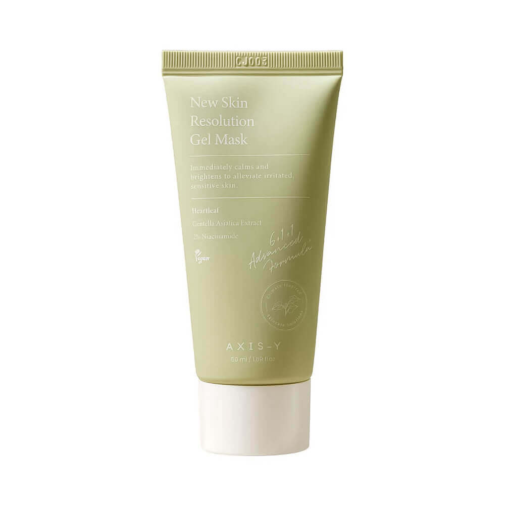 Успокаивающая гелевая маска с хауттюйнией AXIS-Y New Skin Resolution Gel Mask 50 мл