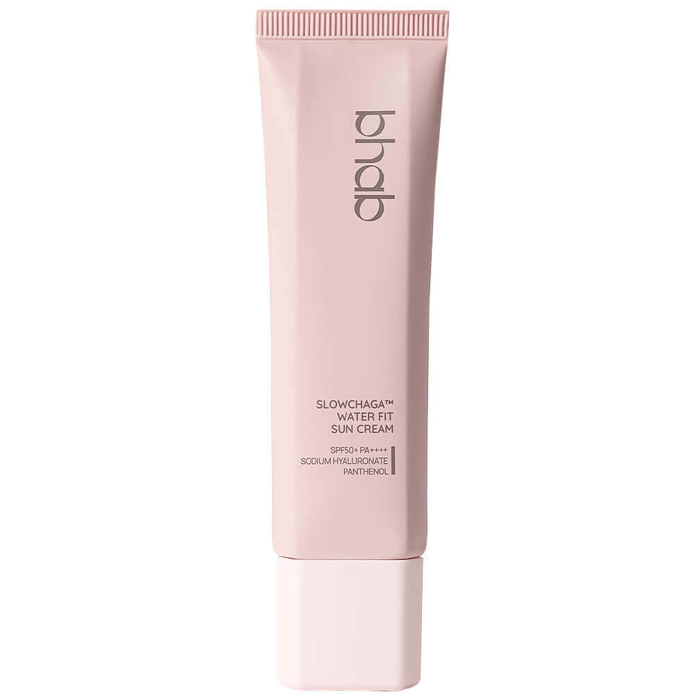 Cолнцезащитный крем с экстрактом гриба чага bhab Slowchaga Water Fit Sun Cream SPF50+ PA+++
