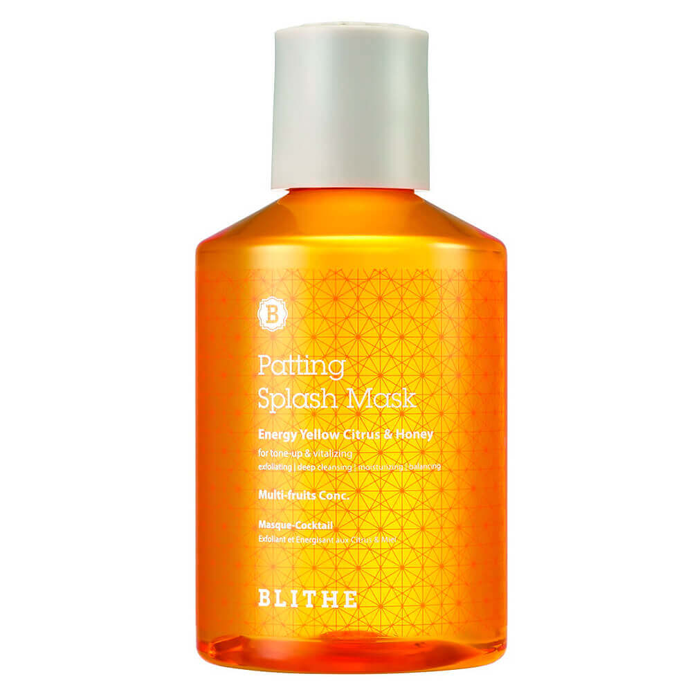 Витаминная сплэш-маска для сияния кожи Blithe Energy Yellow Citrus&Honey Splash Mask